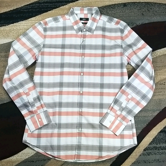 Hugo Boss Men's Button up Dress Shirt